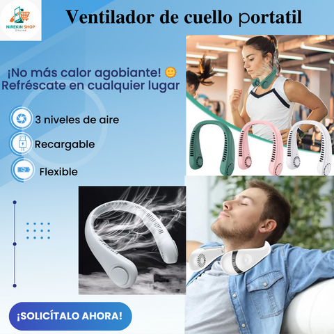 Image of VENTILADOR DE CUELLO PORTÁTIL