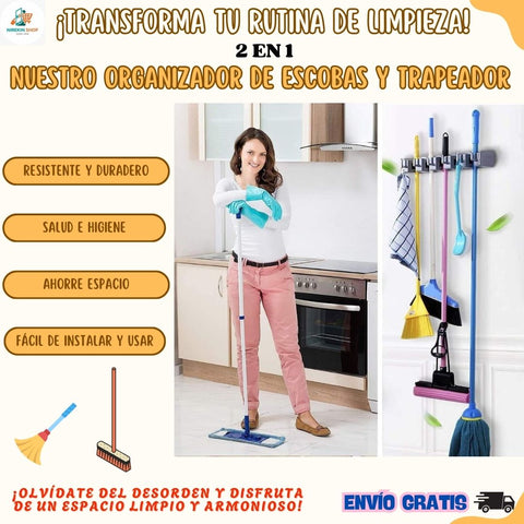 Image of ORGANIZADOR DE ESCOBAS PREMIUM