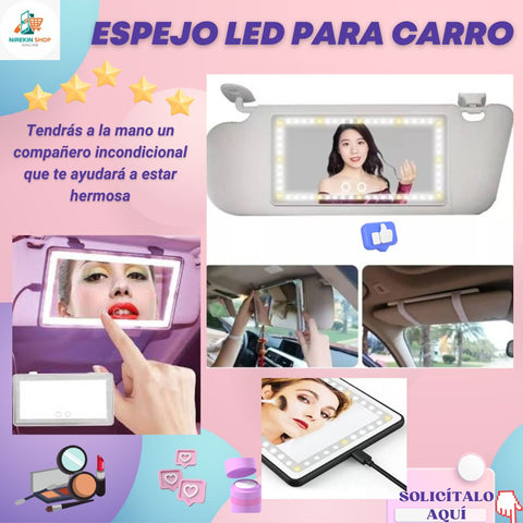 Image of ESPEJO LED PARA CARRO
