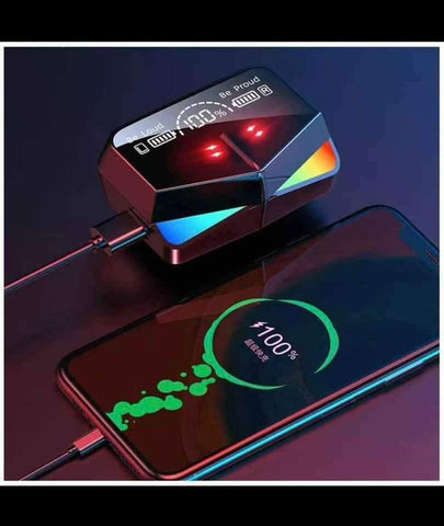 Image of Audífonos Inalámbricos Gamer y Cargador de Celular