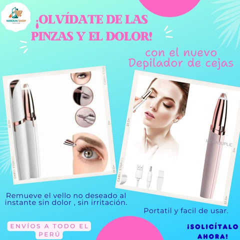 Image of DEPILADOR DE CEJAS RECARGABLE PREMIUM