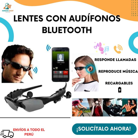 Image of LENTES CON AUDIFONOS BLUETOOTH