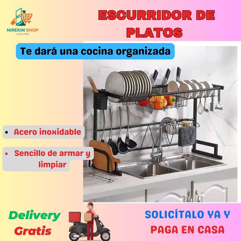 Image of Organizador de Cocina Escurridor de Platos
