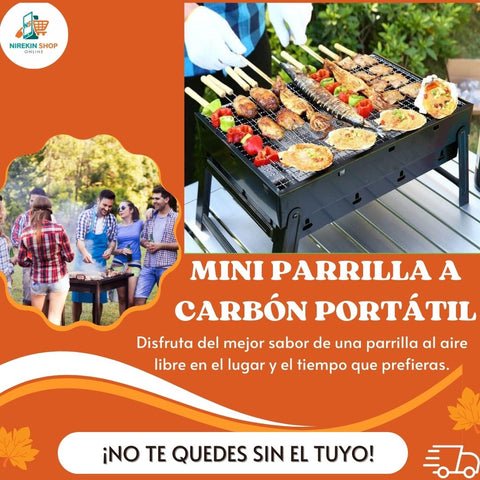 Image of MINI PARRILLA A CARBÓN PORTÁTIL