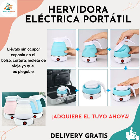 Image of HERVIDORA PLEGABLE ELÉCTRICA PORTÁTIL