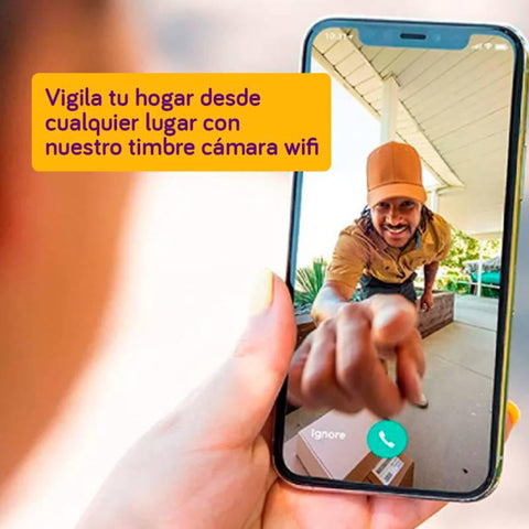 Image of Timbre Inalámbrico Inteligente con Cámara WIFI
