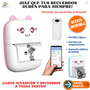 MINI IMPRESORA TERMICA PORTATIL