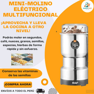 Mini Molino Eléctrico Multifuncional