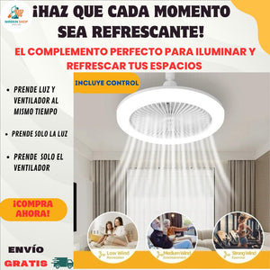 Foco Ventilador Multifuncional