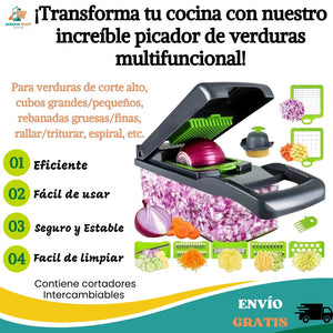 Picador de Verduras Multifuncional